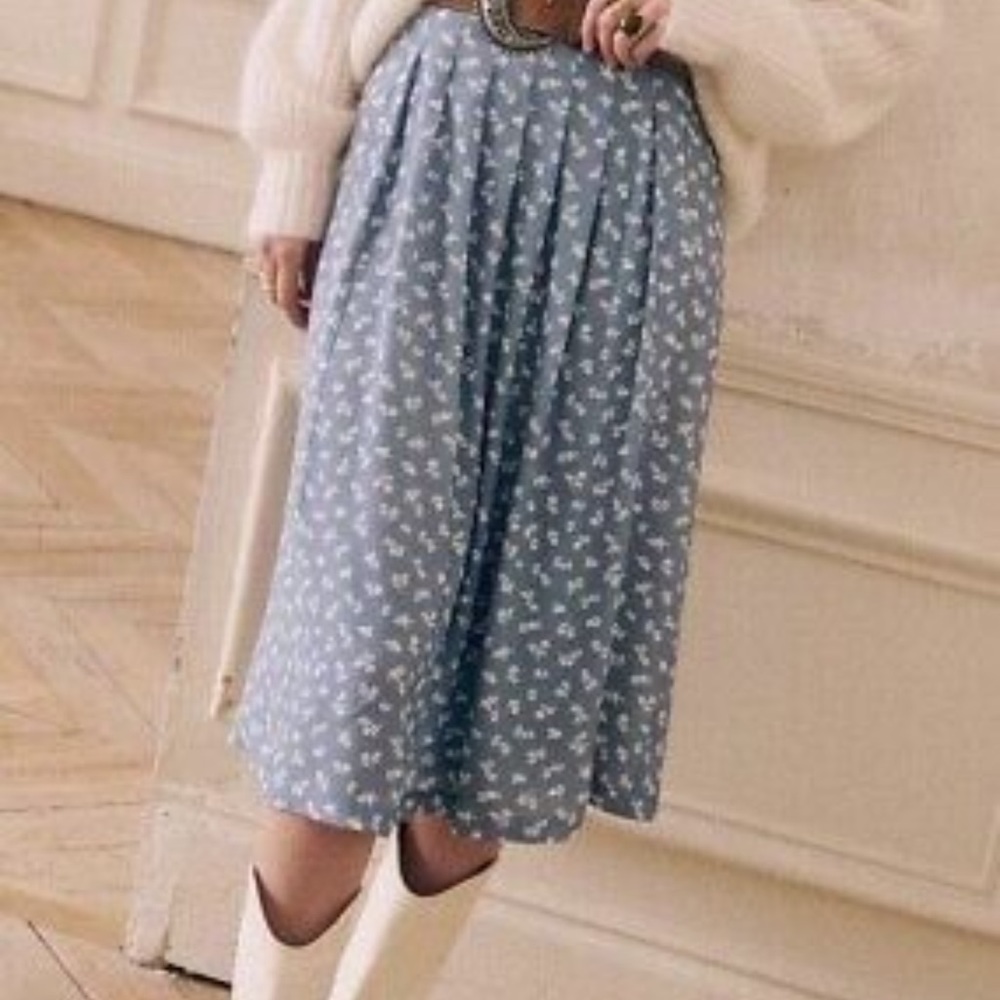 Sézane Alicia Skirt NWOT Size 40 (8)